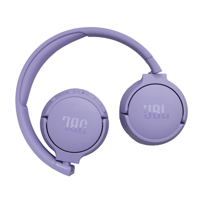 JBL Tune 670NC - Purple - Adaptive Noise Cancelling Wireless On-Ear Headphones - Detailshot 1 image number null